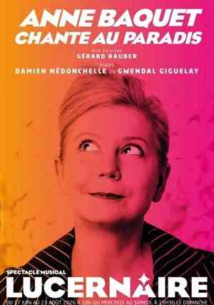 Affiche pour Anne Baquet chante au Paradis