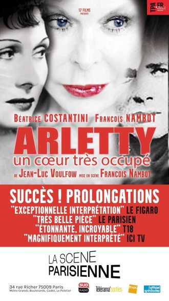 Affiche pour Arletty un coeur très occupé