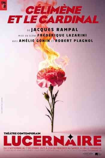 Affiche pour C&eacute;lim&egrave;ne et le Cardinal