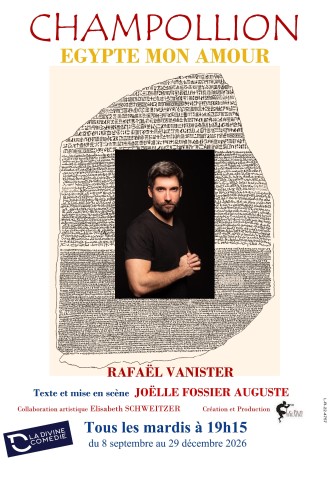 Affiche pour Champollion, Egypte mon amour