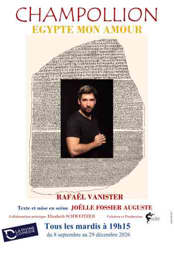 Affiche pour Champollion, Egypte mon amour