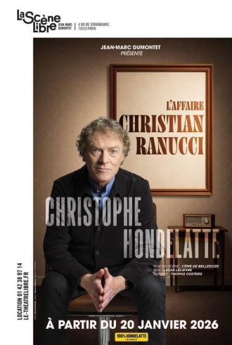 Affiche pour Christophe Hondelatte