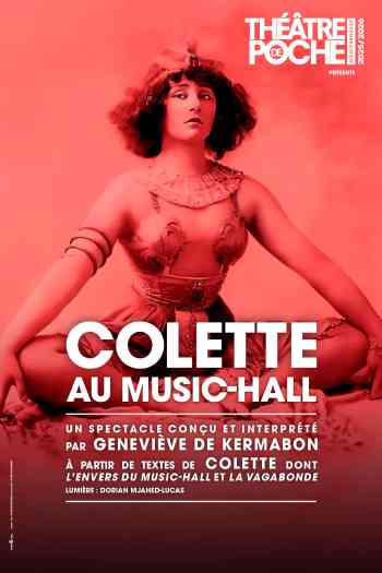 Affiche pour Colette au Music-Hall