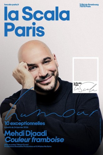Affiche pour Mehdi Djaadi Couleur framboise