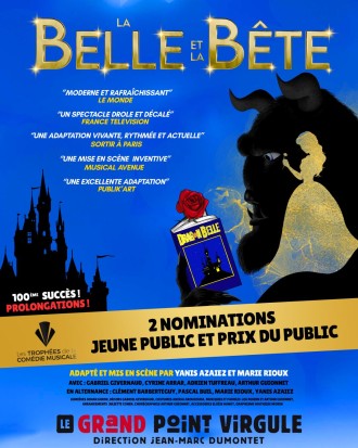 Affiche pour La belle et la bête