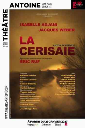 Affiche pour La Cerisaie