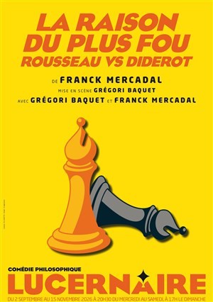 Affiche pour La raison du plus fou