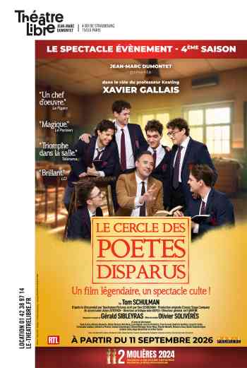 Affiche pour Le Cercle des po&egrave;tes disparus