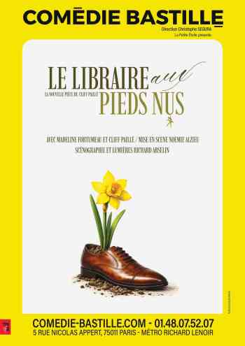 Affiche pour Le libraire aux pieds nus