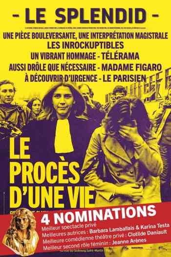 Affiche pour Le Proc&egrave;s d'une vie