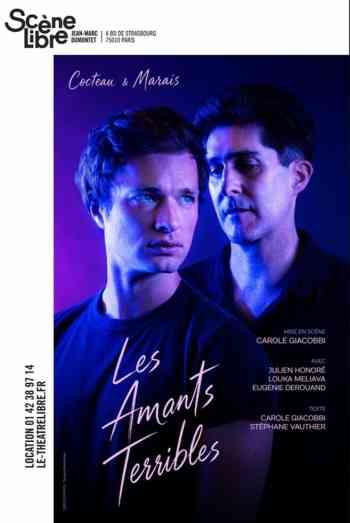 Affiche pour Les amants terribles