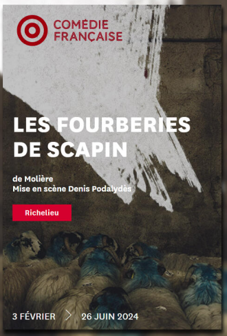 Affiche pour Les fourberies de scapin