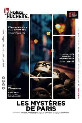 Affiche pour Les Myst&egrave;res de Paris