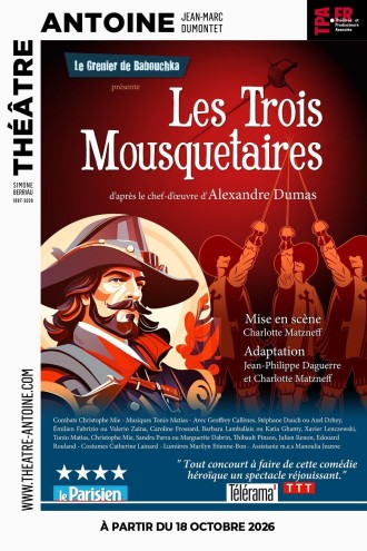 Affiche pour Les trois mousquetaires
