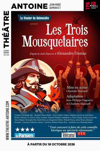 Affiche pour Les trois mousquetaires