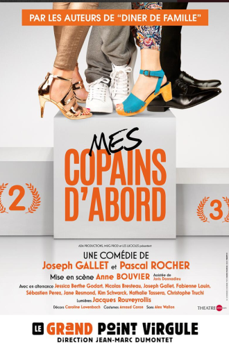 Affiche pour Mes copains d'abord