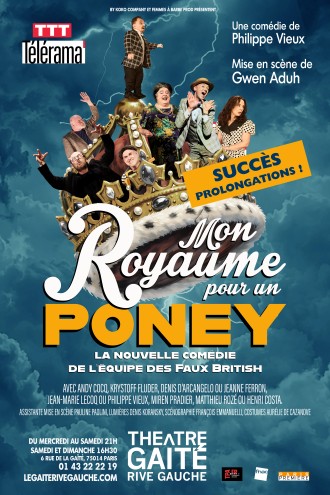 Affiche pour Mon royaume pour un poney