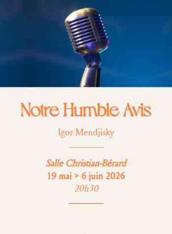 Affiche pour Notre humble avis