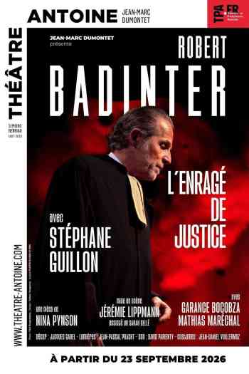 Affiche pour Robert Badinter, l'enrag&eacute; de justice