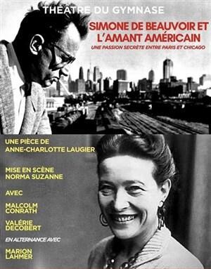 Affiche pour Simone de Beauvoir et l'amant américain