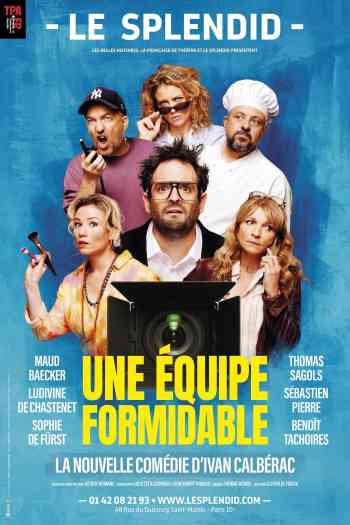Affiche pour Une &eacute;quipe formidable