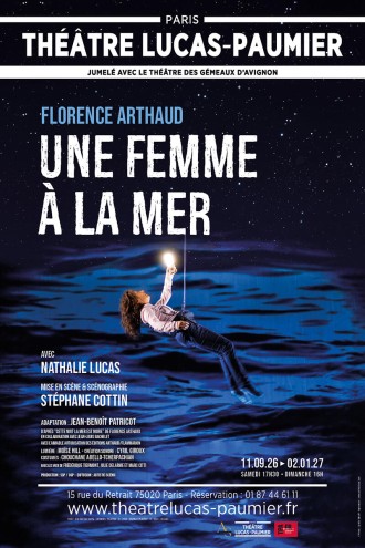 Affiche pour Une femme à la mer