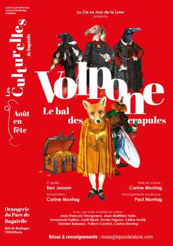 Affiche pour Volpone Le bal des Crapules